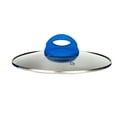 thumbnail image 1 of NutriChef Cooking Pot Lid - See-Through Tempered Glass Lids (Works with Model: NCCW12BLU), 1 of 1