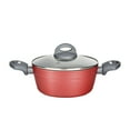 thumbnail image 1 of NutriChef Cooking Pot with Lid - Non-Stick Stylish Kitchen Cookware with Dark Gray Inside and Red Outside, 2 Quart (Works with Model: NCCW12RED), 1 of 1