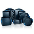 thumbnail image 1 of NutriChef Kitchen Oven Non Stick Blue Carbon Steel 10 Piece Bakeware Set, 1 of 6