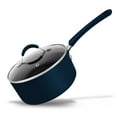 thumbnail image 1 of NutriChef Non-Stick High-Qualified Kitchen Cookware with See-Through Tempered Glass Lids, 2.5 Quart, 1 of 7