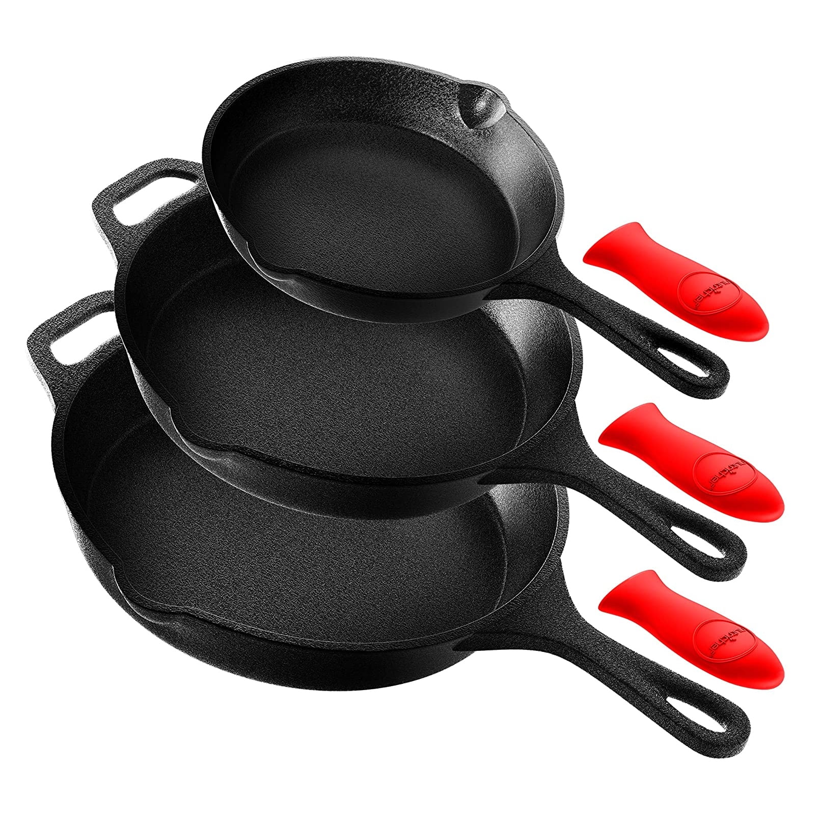 Cook Prep Eat Pre Seasoned Cast Iron Round Comal - Shop Frying Pans &  Griddles at H-E-B