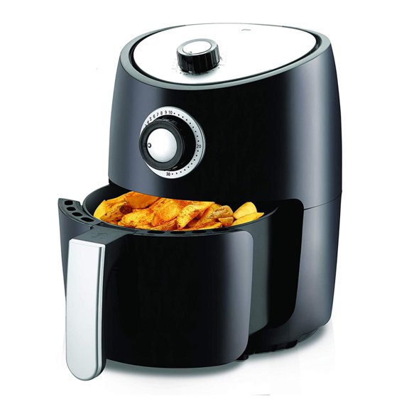 NutriChef PKAIRFR18 - Countertop Air Fryer Oven Cooker - Healthy Kitchen Convection Air Fry Cooking