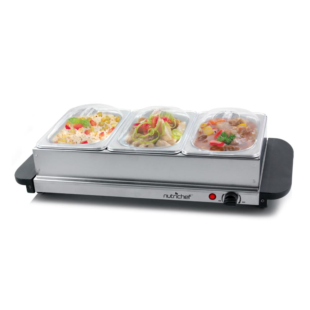 NutriChef Buffet Server and Food Warmer - Thumbnail 3