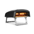 thumbnail image 1 of NutriChef Portable Outdoor Gas Pizza Oven - Foldable Feet, Adjustable Heat Control Dial, Includes Burner, Stone & Regulator w/ Hose, Cooks 12" Pizza in 60 Seconds, 1 of 9