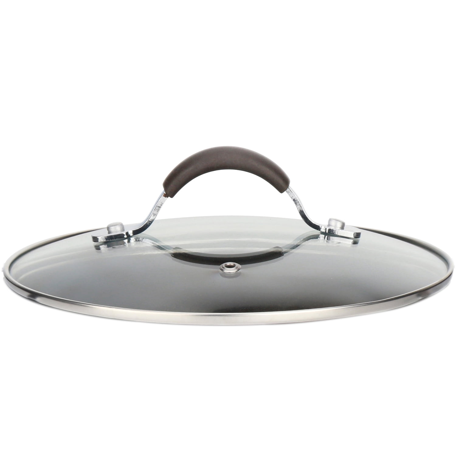 3.1 Qt Saucepan Lid - See-Through Tempered Glass, Oven Safe, Brown main image 1