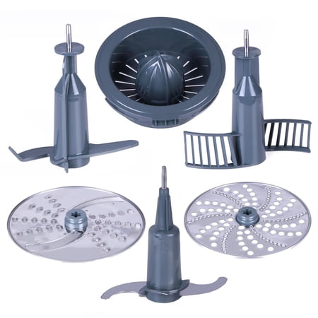 NutriChef Use Dana Trading Food-Processor-Replacement Parts for Model: NCFPG9 (Gray) Capacity: 2L
