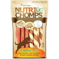 NutriChomps Dog Chews, 5inch AIF4 Twists, Easy to Digest, RawhideFree