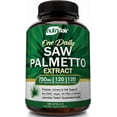 thumbnail image 1 of NutriFlair Saw Palmetto Extract 750mg, 120 Capsules – Men’s Herbal Supplement with Saw Palmetto Berries & Extract – Non-GMO, 1 of 5