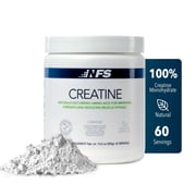 NF Sports Micronized Creatine Monohydrate Powder, Unflavored, 60 Servings, 300g