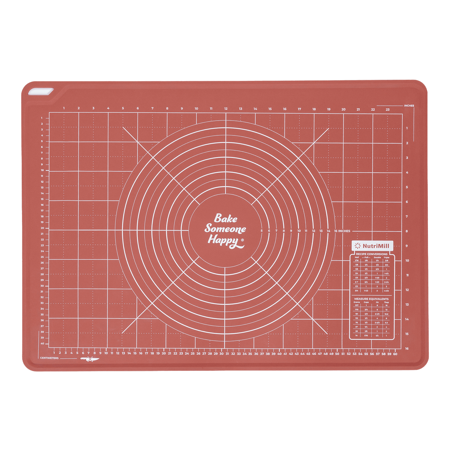 NutriMill Silicone Dough Mat - Large 20" x 28"