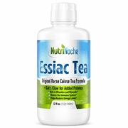 NutriNoche 5-Herb Essiac Tea, Ready-to-Drink Liquid Herbal Blend, 32 fl oz