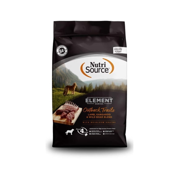 NutriSource Element Series Outback Trails Dog Food 24 lb