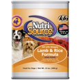 NutriSource Lamb & Rice STF9 Canned Dog Food 12/13 oz Case