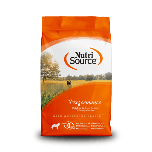 NutriSource Performance Dry Dog Food, Chicken and Rice, 40LB