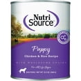 thumbnail image 1 of NutriSource, Puppy Chicken & Rice Recipe Wet Dog Food Can, 12.3 Ounce, 1 of 1