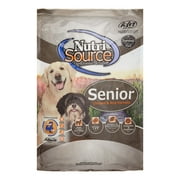 NutriSource Senior Chicken and Rice Dry Dog Food, 15 Lb
