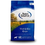 NutriSource Trout & Rice Recipe Dog Food 4 lb