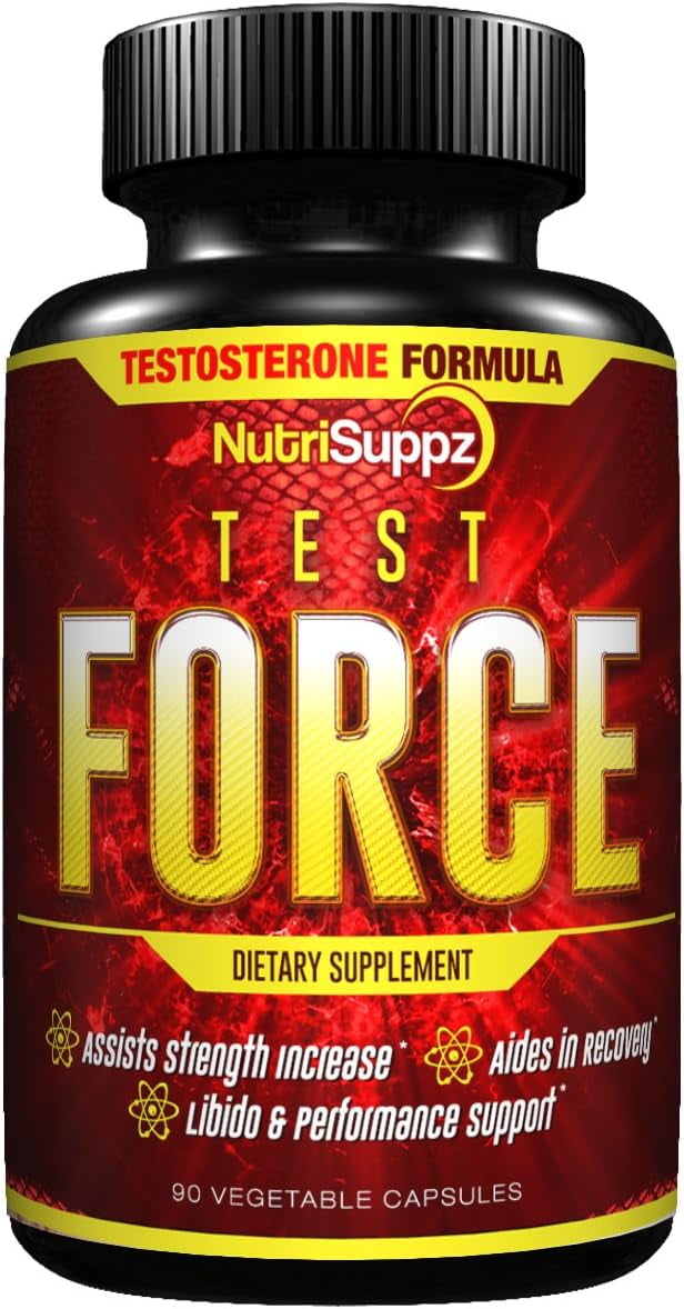 NutriSuppz Premium Testosterone Booster Supplement for Men Unleash