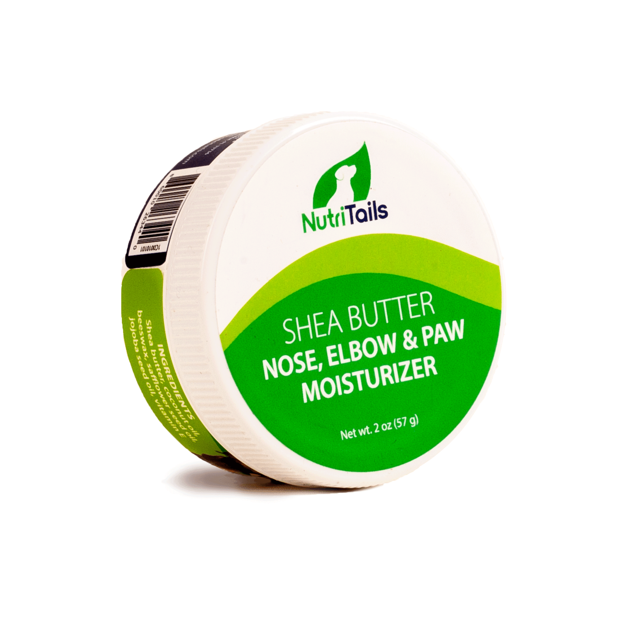 NutriTails Natural Shea Butter Dog Nose, Elbow & Paw Moisturizer, 2oz