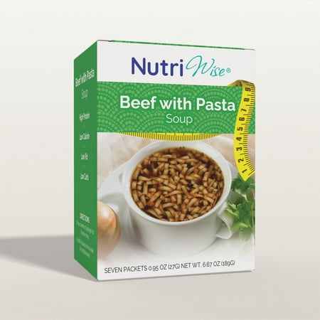 NutriWise Protein Soup | Beef with Pasta (7ct)