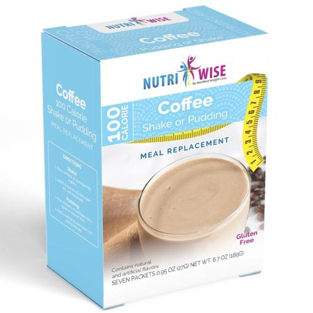 NutriWise Coffee 100 Calorie Shake or Pudding (7/Box)