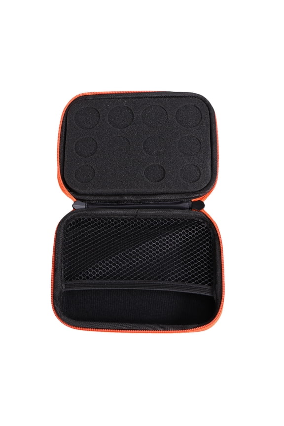 1Pc Roller Bottle Storage Bag with Divider and Shockproof Eva Case for Essential Oils