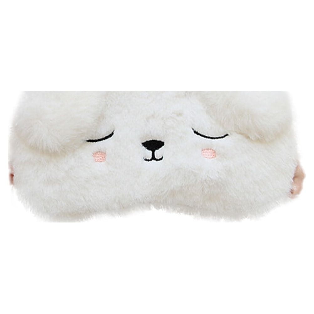 Nutrianeous Travel Plush Blindfolds Compress Sleep Eye Mask Cover