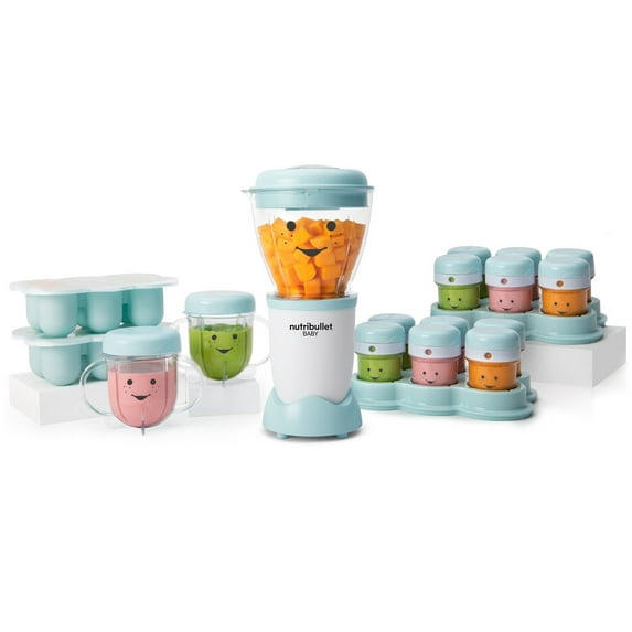 NutriBullet Baby Bullet 38 Piece set Complete Food Blender Processor System Babybullet