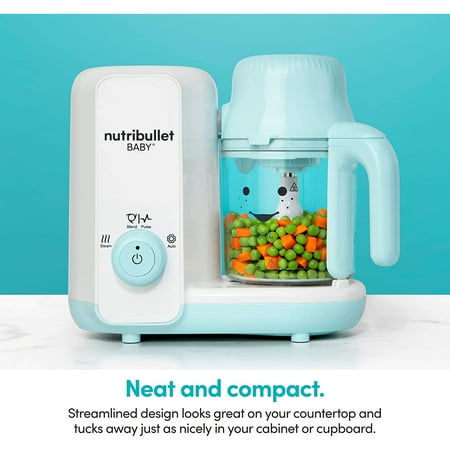 NutriBullet - Baby Steam and Blend - White/Blue