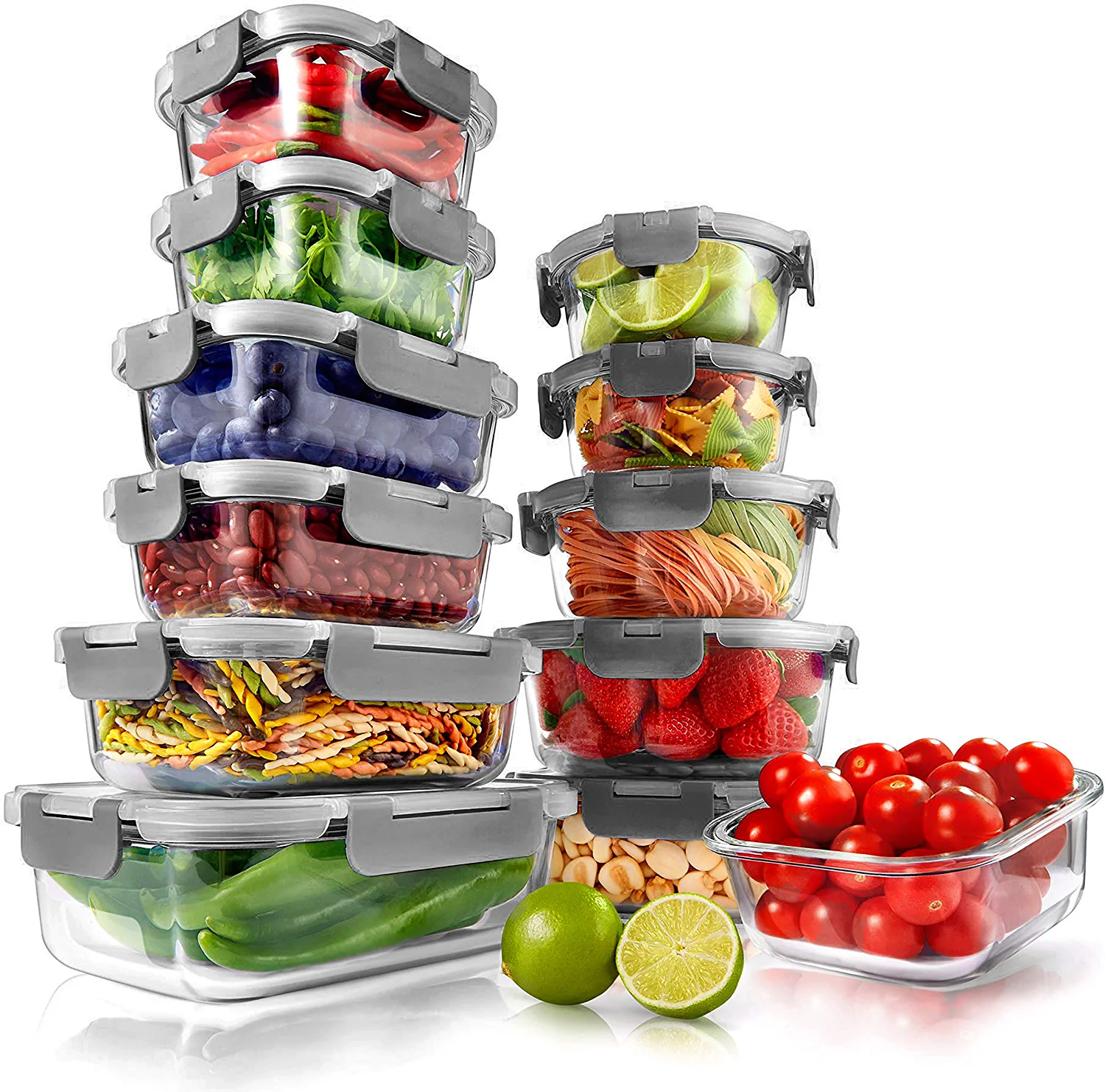 Bocea Food Storage Set (Set of 32) Prep & Savour