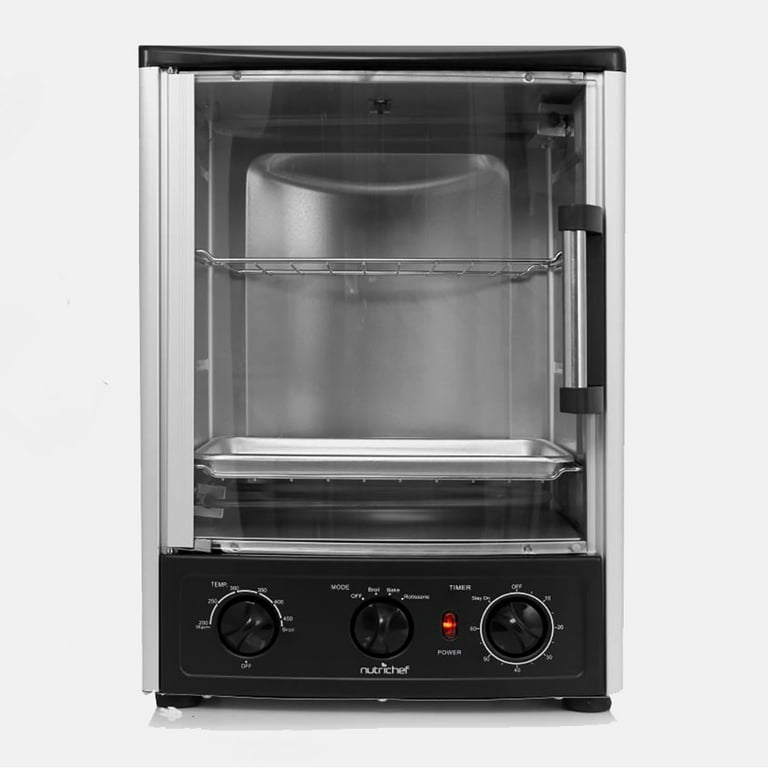Nutrichef Upgraded Multi-function Rotisserie Oven - Vertical Countert
