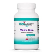 NutriCology Mastic Gum - Supports Digestive Comfort - Delivers 1000 mg Chios Mastic Gum Resin per Serving - Vegetarian & Hypoallergenic - 30 Servings - 60 Capsules