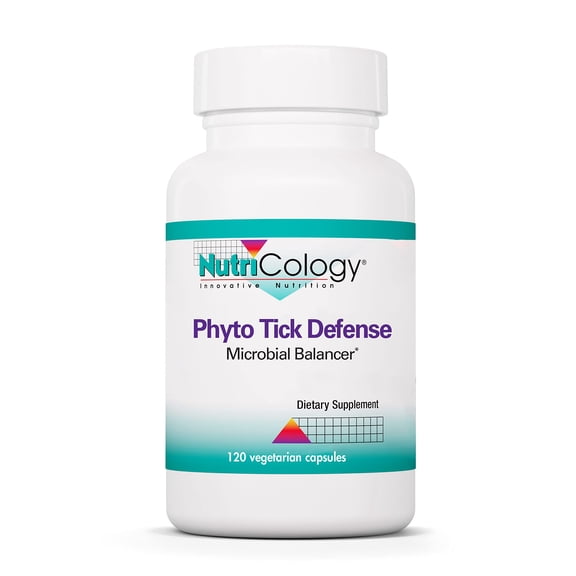 Nutricology - Phyto Tick Defense Supplement - Mushroom Complex, Mushroom Extract, Lions Mane, Cordyceps, Beta Glucans, Vegetarian Capsules - 120 Count