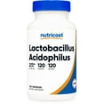 thumbnail image 1 of Nutricost Lactobacillus Acidophilus 2 Billion CFU Per Serving (120 Capsules), 1 of 6