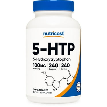Nutricost 5-HTP, 100 mg, 240 Capsules