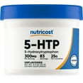 thumbnail image 1 of Nutricost 5-HTP Powder Mix 25 Grams (300mg Per Serving) - Non-GMO Supplement, 1 of 5