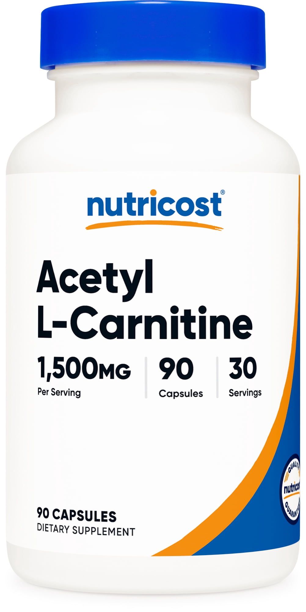 nutricost acetyl l-carnitine (ALCAR) 1,500mg (from 1,875 of Acetyl L-Carnitine HCI) Per Serving, 90 Capsules for 30 Servings Per Bottle NAC und Reduziert L-Glutathion sarpullido Option:Boîte