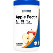 Nutricost Apple Pectin Powder Unflavored 1 Pound - 5G Per Serving, Gluten-Free, GMO-Free