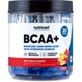 thumbnail image 1 of Nutricost BCAA+ Hydration Fruit Punch Flavor (20 Stickpacks) - Branched Chain Amino Acids with Hydration Complex - Gluten-Free, Non-GMO, 1 of 5