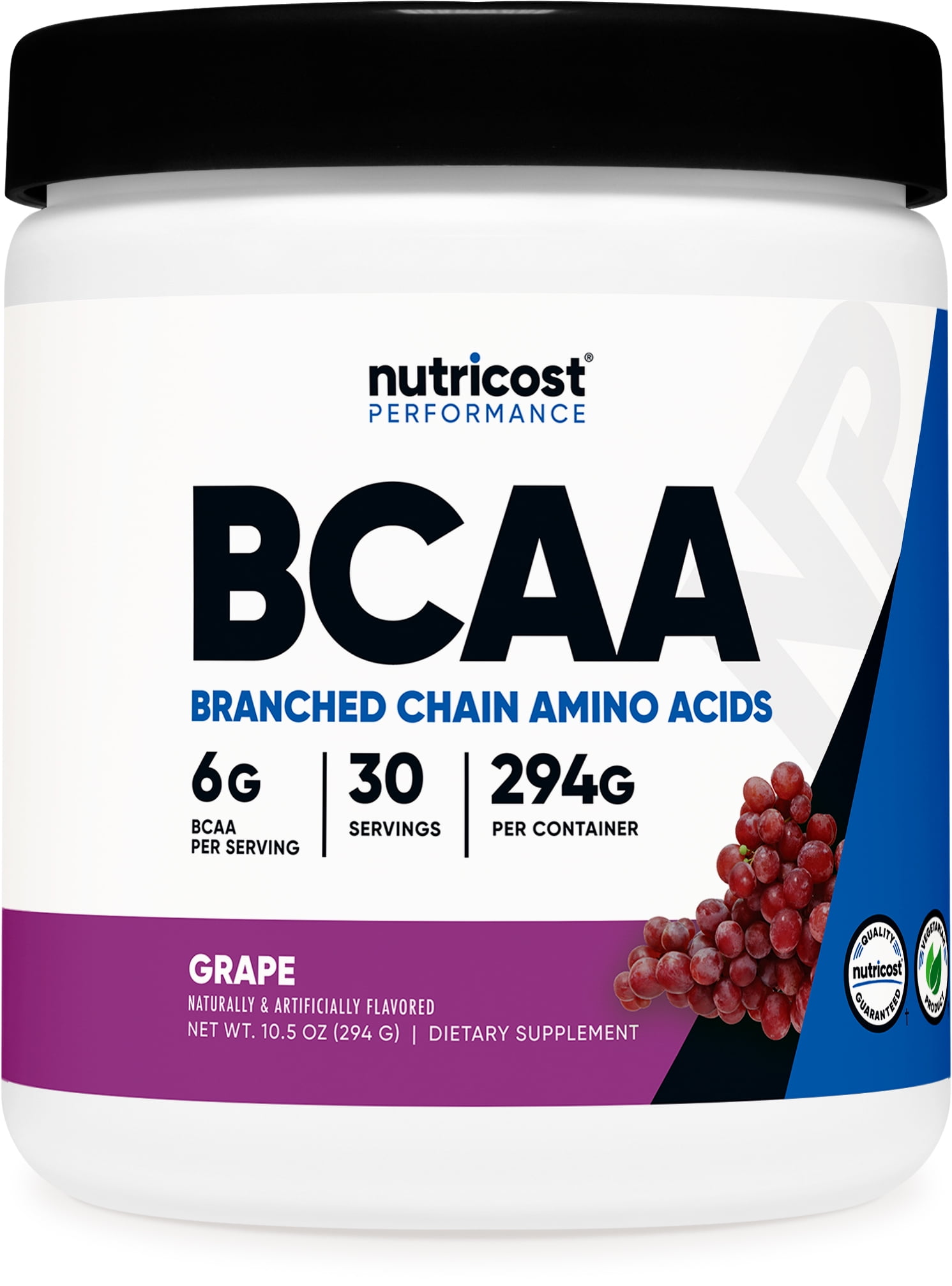 C'BON 192ピース　Ferment Powder +24 PIECES Nutricost BCAA Powder - 2:1:1 - (Grape) 30 Servings - Branch-Chain