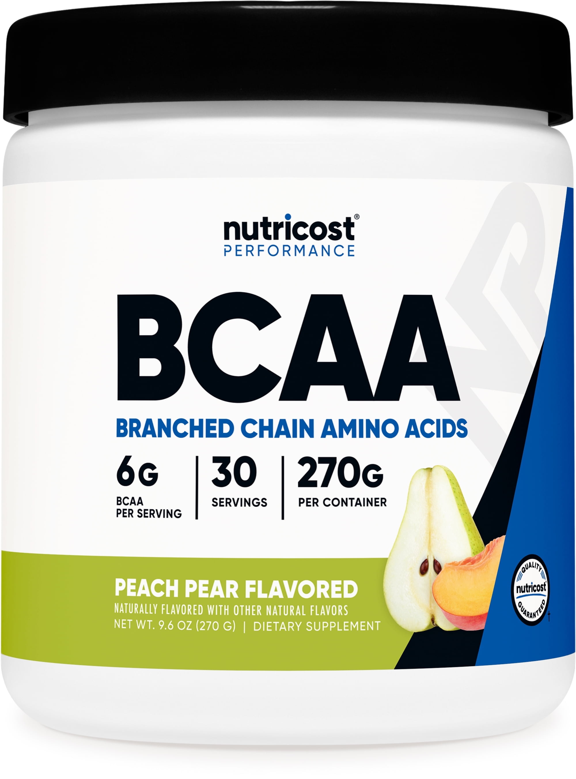 Nutricost BCAA Powder 2:1:1 (Peach Pear, 30 Servings) - Branched Chain ...