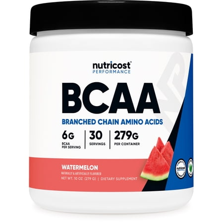 Nutricost BCAA Powder- 2:1:1 (Watermelon) 30 Servings - Amino Acids