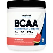 Nutricost BCAA Powder- 211 Watermelon 30 Servings - Amino Acids