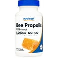 thumbnail image 1 of Nutricost Bee Propolis 10:1 Extract 5,000mg Equivalent, 120 Capsules - Gluten Free, Non-GMO, Vegetarian Dietary Supplement, from 500mg of 10:1 Extract, 1 of 5