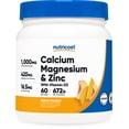 thumbnail image 1 of Nutricost Calcium Magnesium Zinc with Vitamin D3 Powder, 60 Servings (Peach Mango) - Calcium (1000 MG) Magnesium (420 MG) Zinc (16.5 MG) Vitamin D3 (30 MCG) - Gluten Free, Non-GMO, 1 of 5