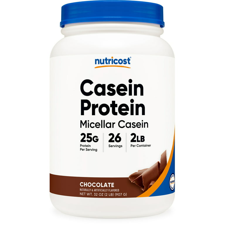 Nutricost Casein Protein Powder 2 lbs / Chocolate