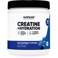 thumbnail image 1 of Nutricost Creatine Monohydrate + Hydration Powder (Blue Raspberry) 30 Servings - 7 Vitamins & Minerals,  5000mg of Creatine per Serving, 1 of 5