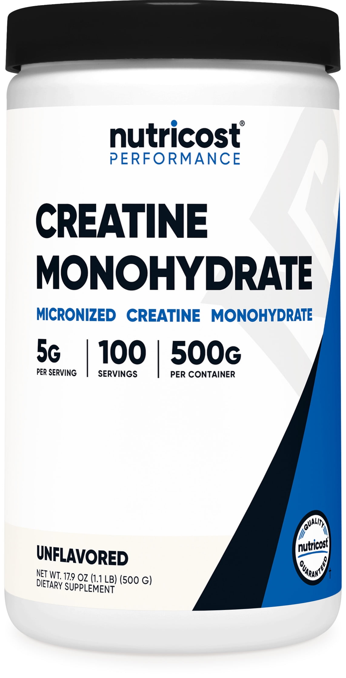 Nutricost Creatine Monohydrate Powder 500 Grams (Unflavored) Supplement