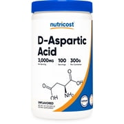 مسحوق DAA حمض Nutricost D-Aspartic 300 غرام - ملحق صحي