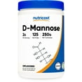 thumbnail image 1 of Nutricost D-Mannose Powder 250g, 2g Serving - Non-GMO, Gluten Free Supplement, 1 of 5